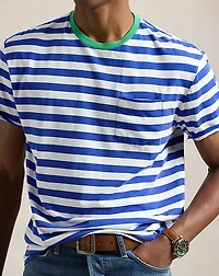 Classic Fit Striped Jersey T-Shirt