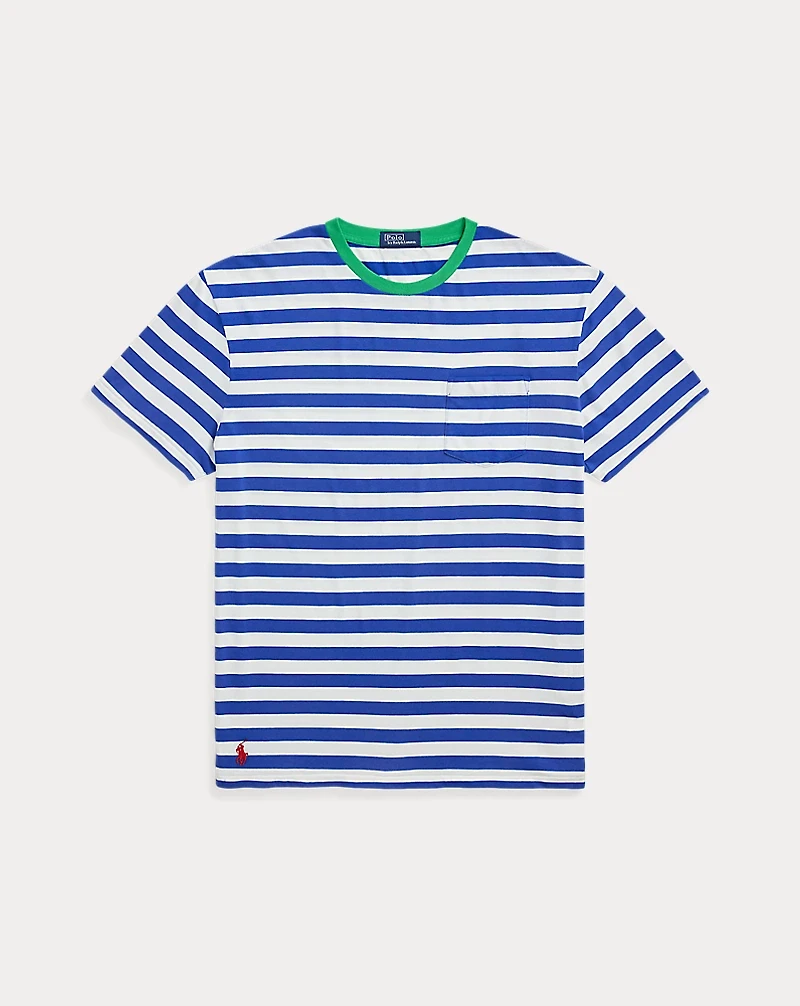 Classic Fit Striped Jersey T-Shirt