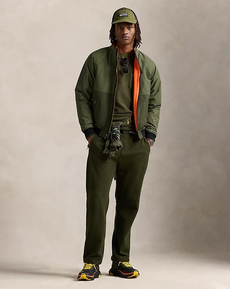 Fleece Hybrid Sweatshirt