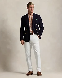 Classic Fit Plaid Stretch Poplin Shirt