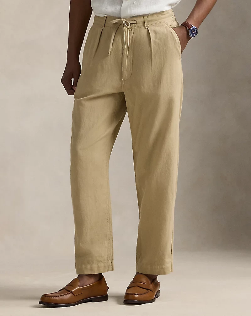 Polo Prepster Linen-Cotton Easy Pant