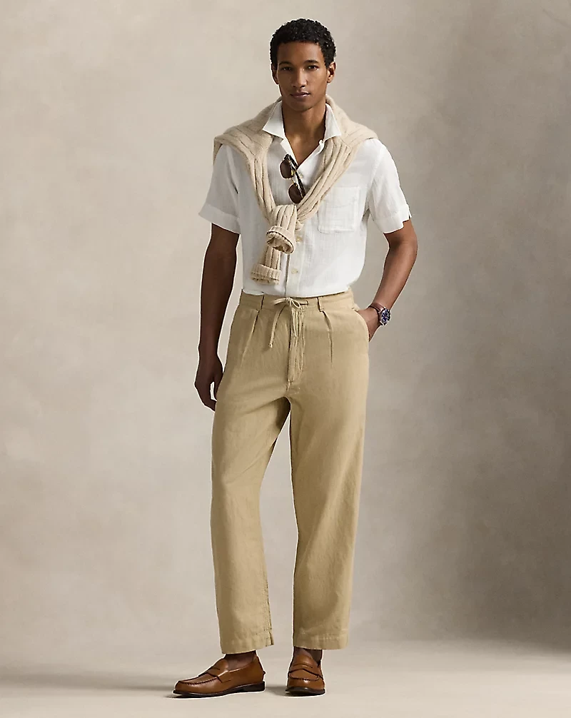 Polo Prepster Linen-Cotton Easy Pant
