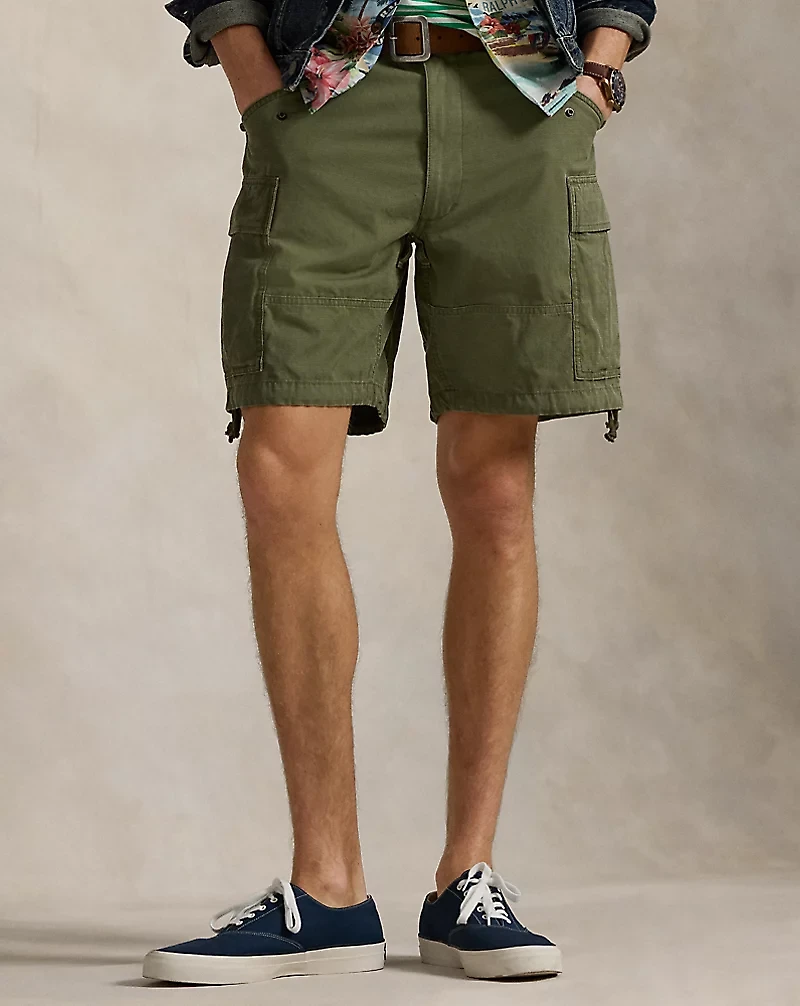 8-Inch Classic Fit Ripstop Cargo Short