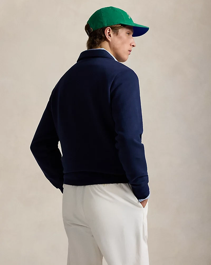 The RL Fleece Logo Collared Sweatshirt
