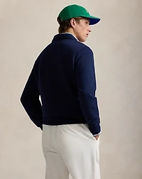 The RL Fleece Logo Collared Sweatshirt