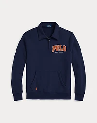 The RL Fleece Logo Collared Sweatshirt