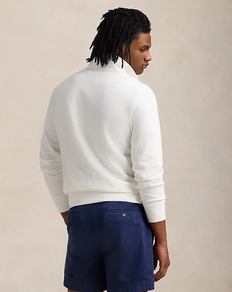 The RL Fleece Logo Collared Sweatshirt