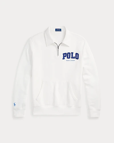 The RL Fleece Logo Collared Sweatshirt