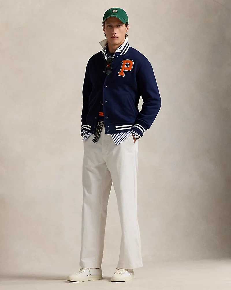 The RL Fleece Baseball Jacket