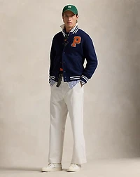The RL Fleece Baseball Jacket