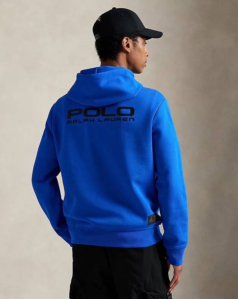 Logo Double-Knit Hoodie