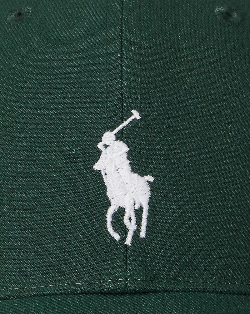 Twill High-Crown Ball Cap