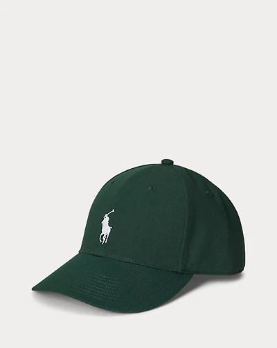 Twill High-Crown Ball Cap