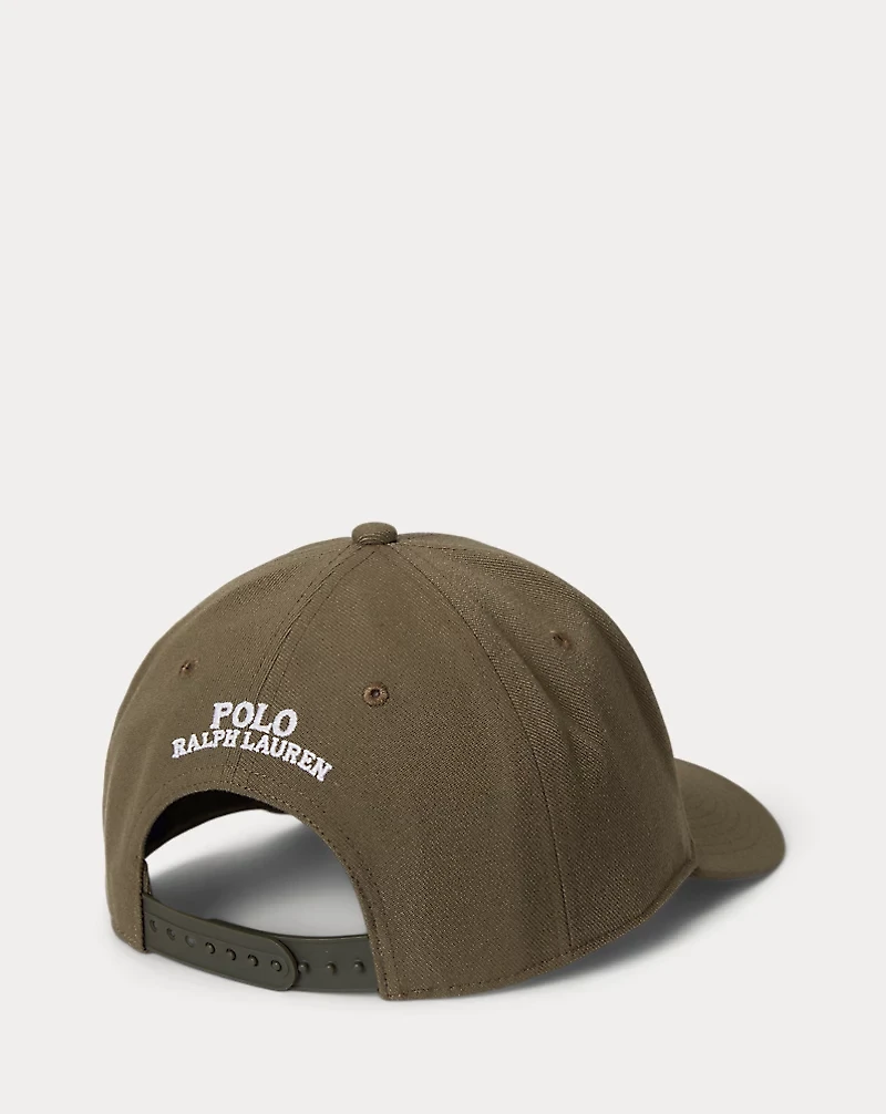 Twill High-Crown Ball Cap