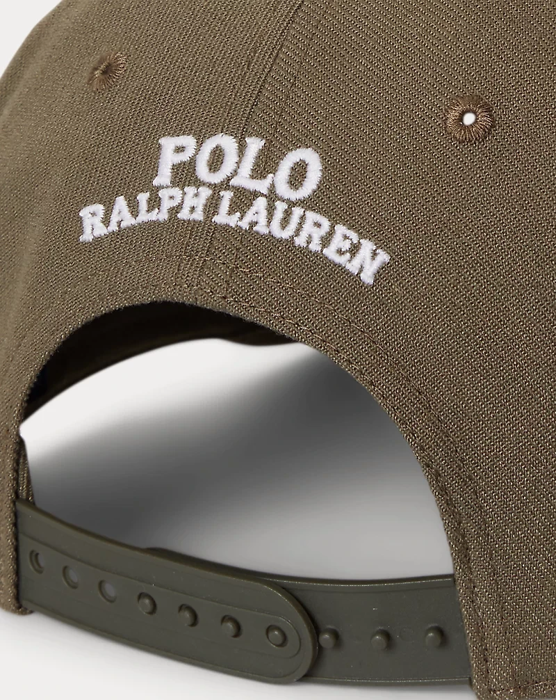 Twill High-Crown Ball Cap