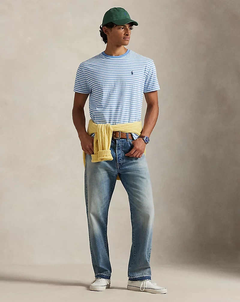 Classic Fit Striped Jersey T-Shirt