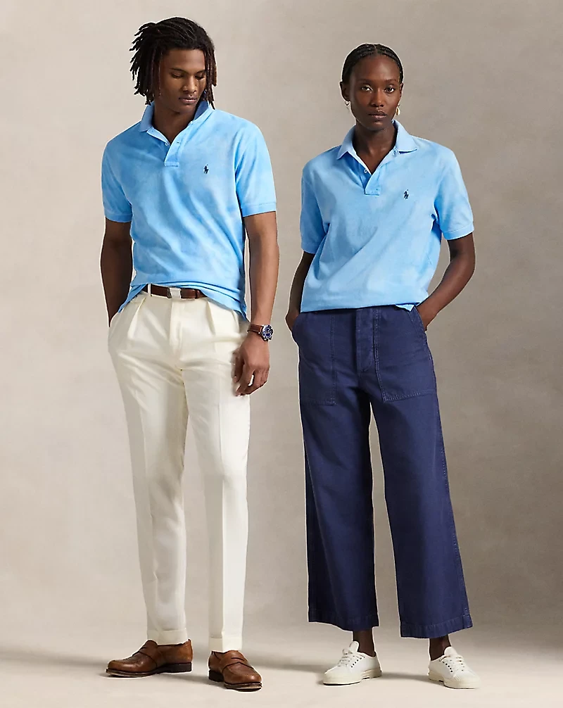 Original Fit Mesh Polo Shirt