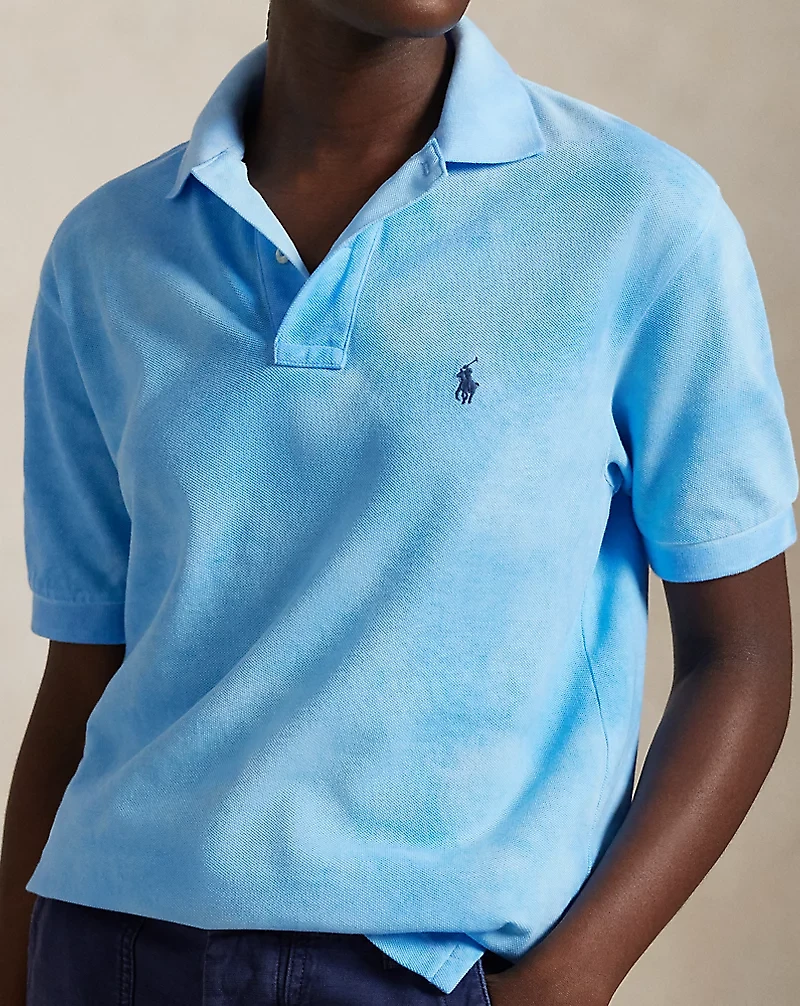 Original Fit Mesh Polo Shirt