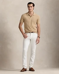 Cashmere Polo-Collar Sweater