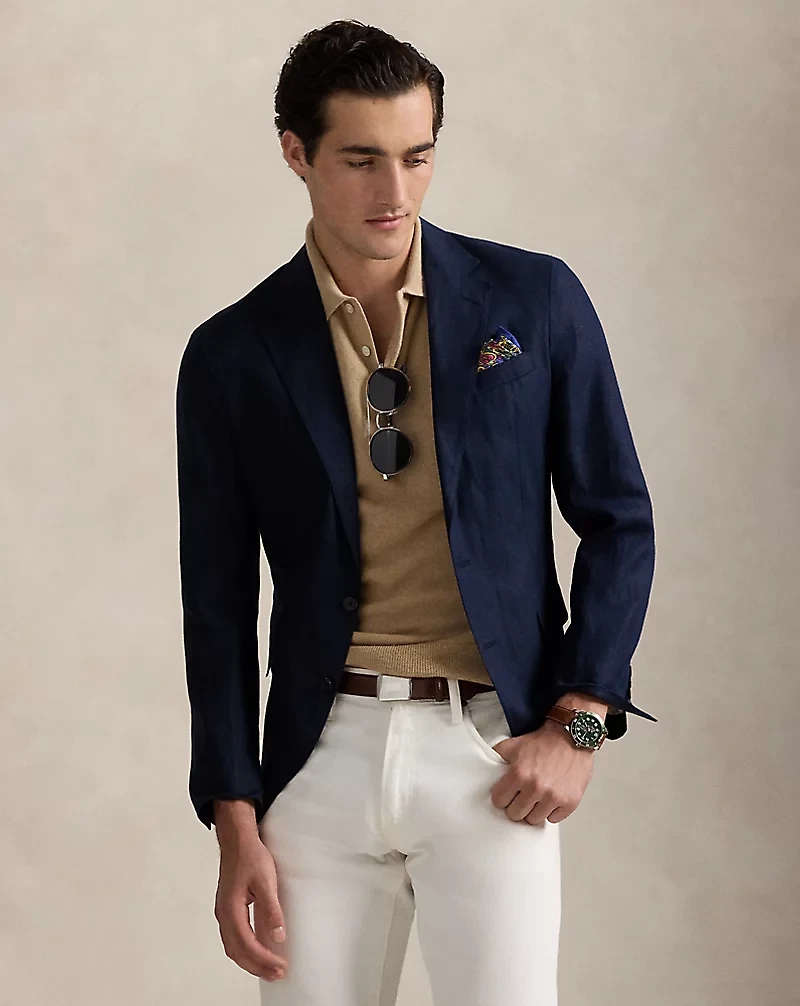 Cashmere Polo-Collar Sweater