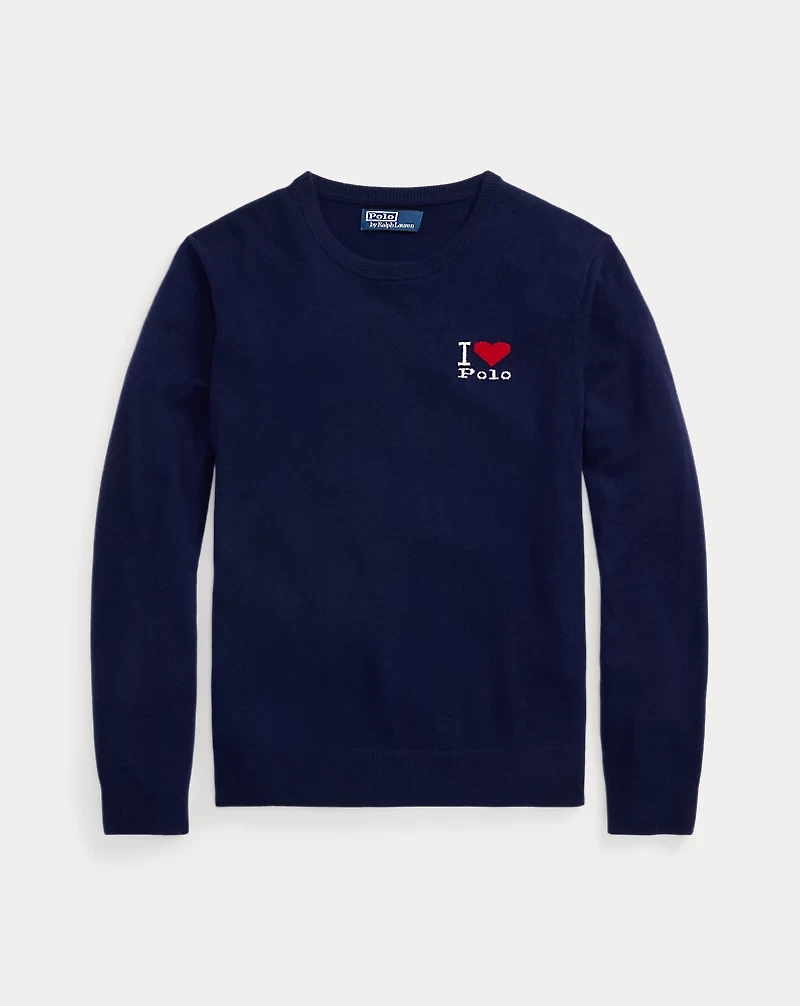 The I Heart Polo Cashmere Sweater