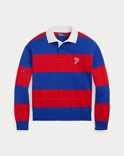 Striped Cotton Rugby Sweater