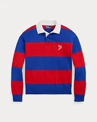 Striped Cotton Rugby Sweater