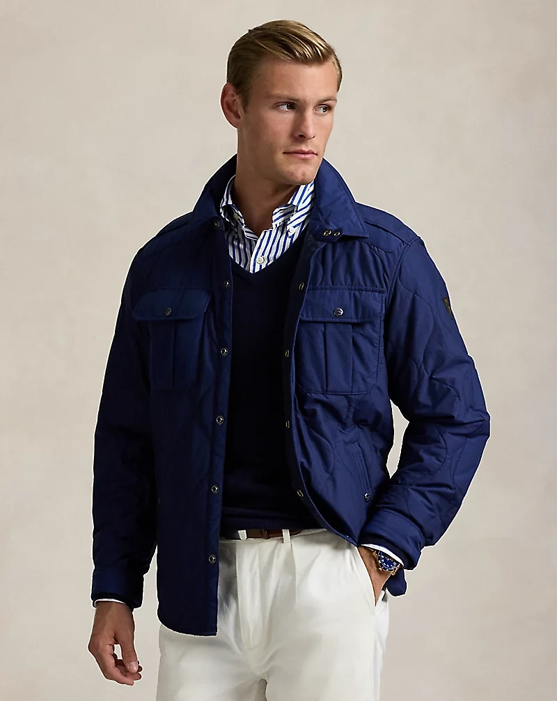 Quilted Shirt Jacket