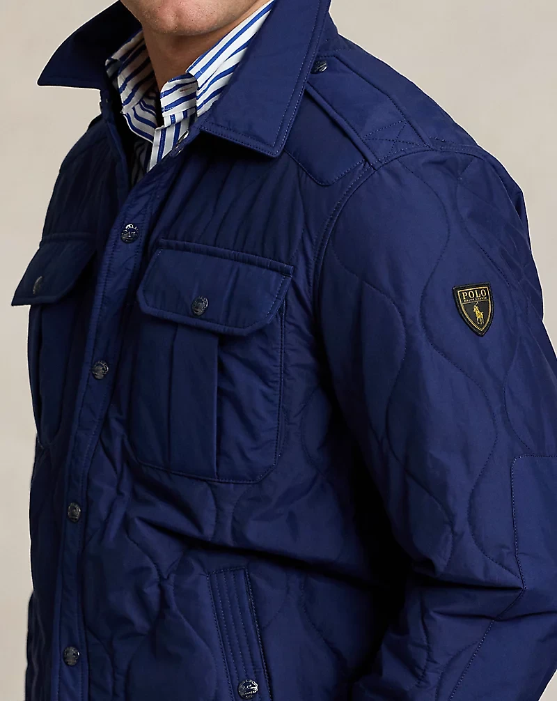 Quilted Shirt Jacket