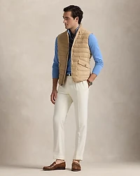 Quilted Suede Vest