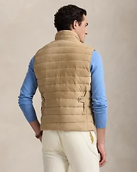 Quilted Suede Vest