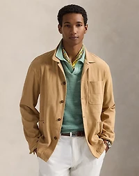 Suede Utility Jacket