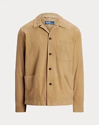 Suede Utility Jacket