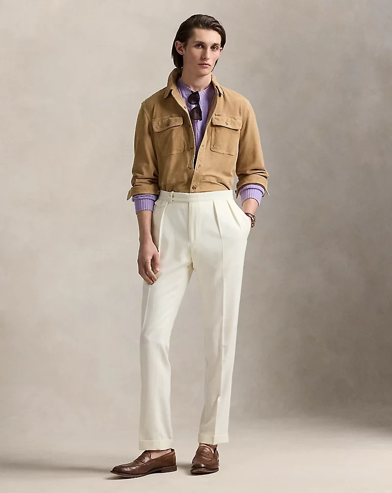 Suede Shirt Jacket