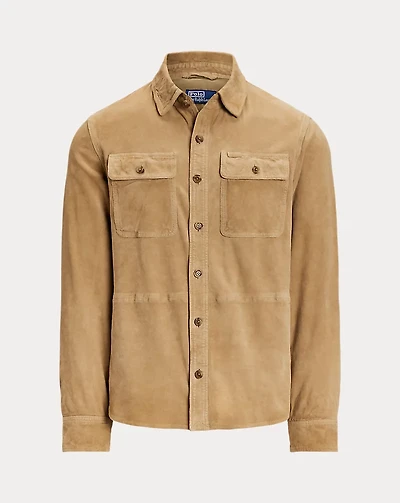 Suede Shirt Jacket
