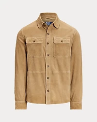 Suede Shirt Jacket
