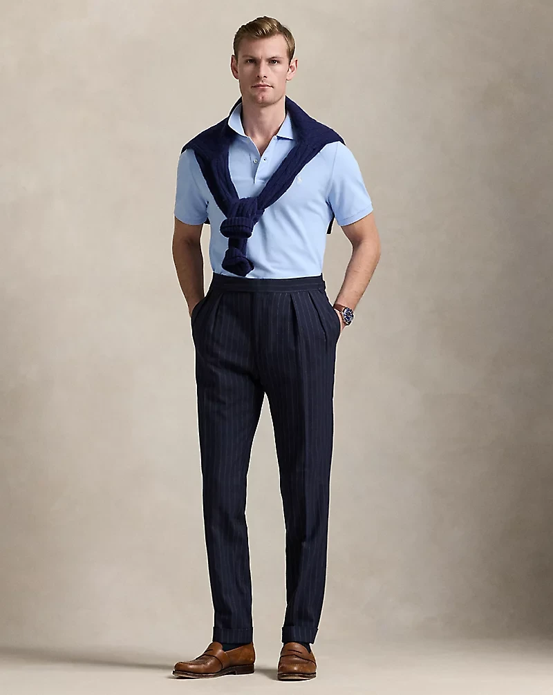 Tailored Fit Performance Mesh Polo Shirt