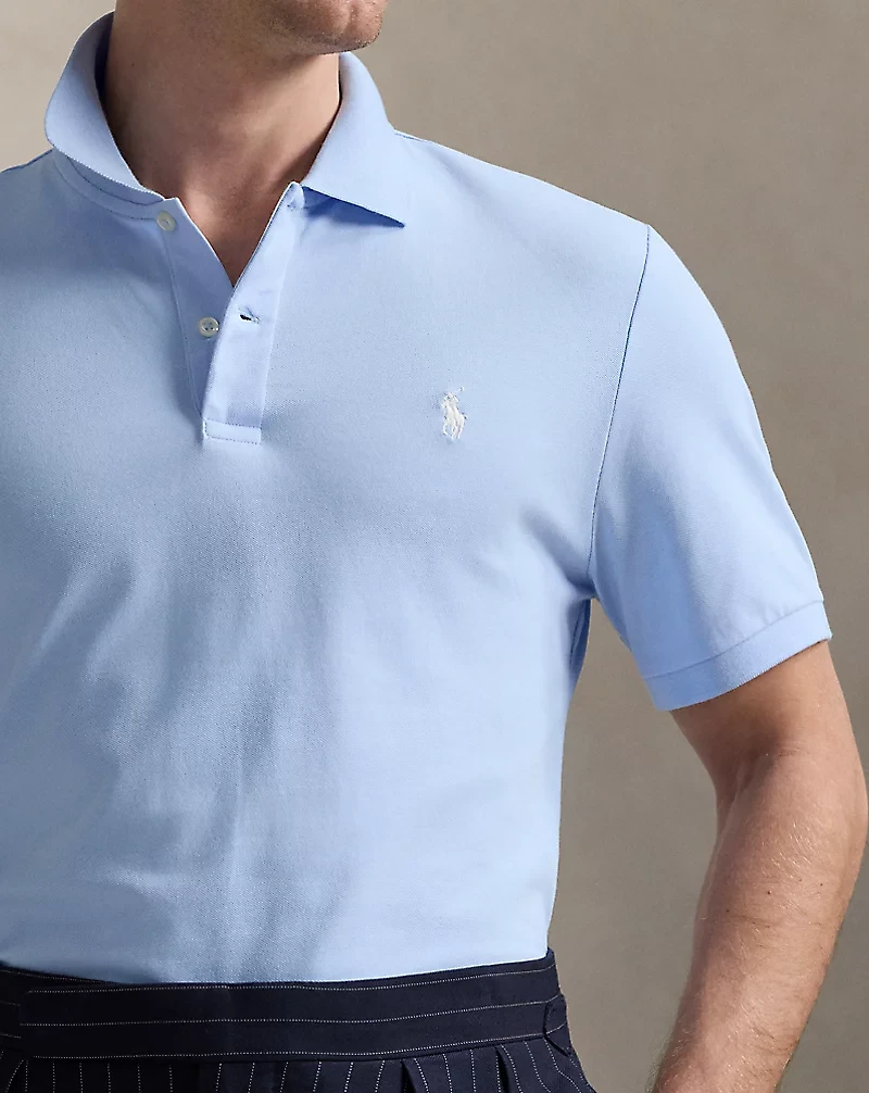 Tailored Fit Performance Mesh Polo Shirt