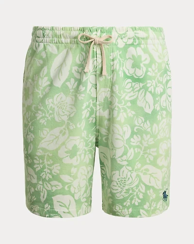 7.5-Inch Floral Spa Terry Short