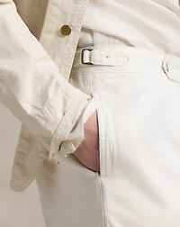 7-Inch Relaxed Fit Pleated Twill Short