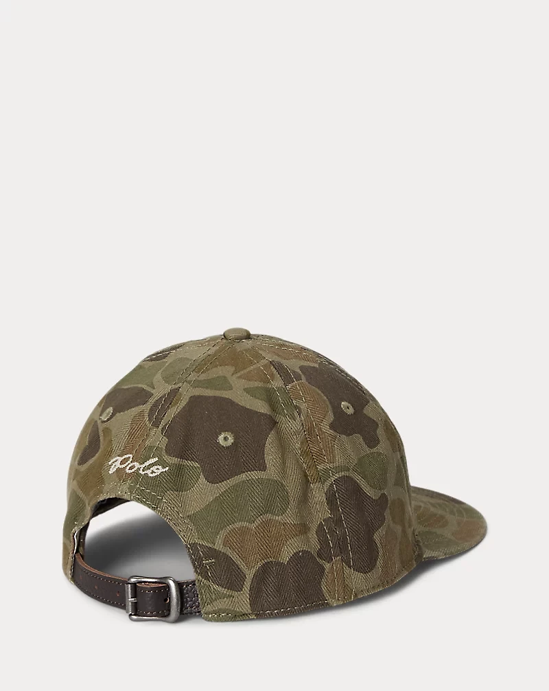 The Ralph Logo Camo Ball Cap