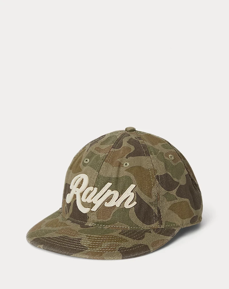 The Ralph Logo Camo Ball Cap