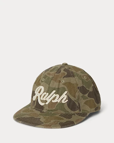 The Ralph Logo Camo Ball Cap