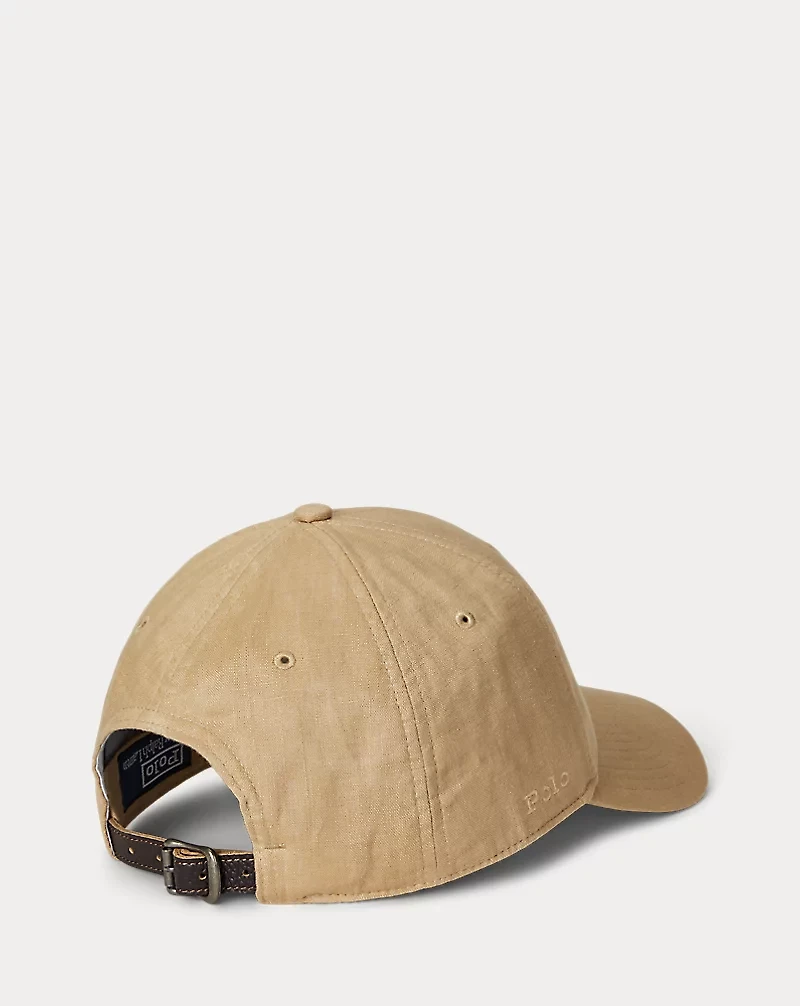 Linen Ball Cap