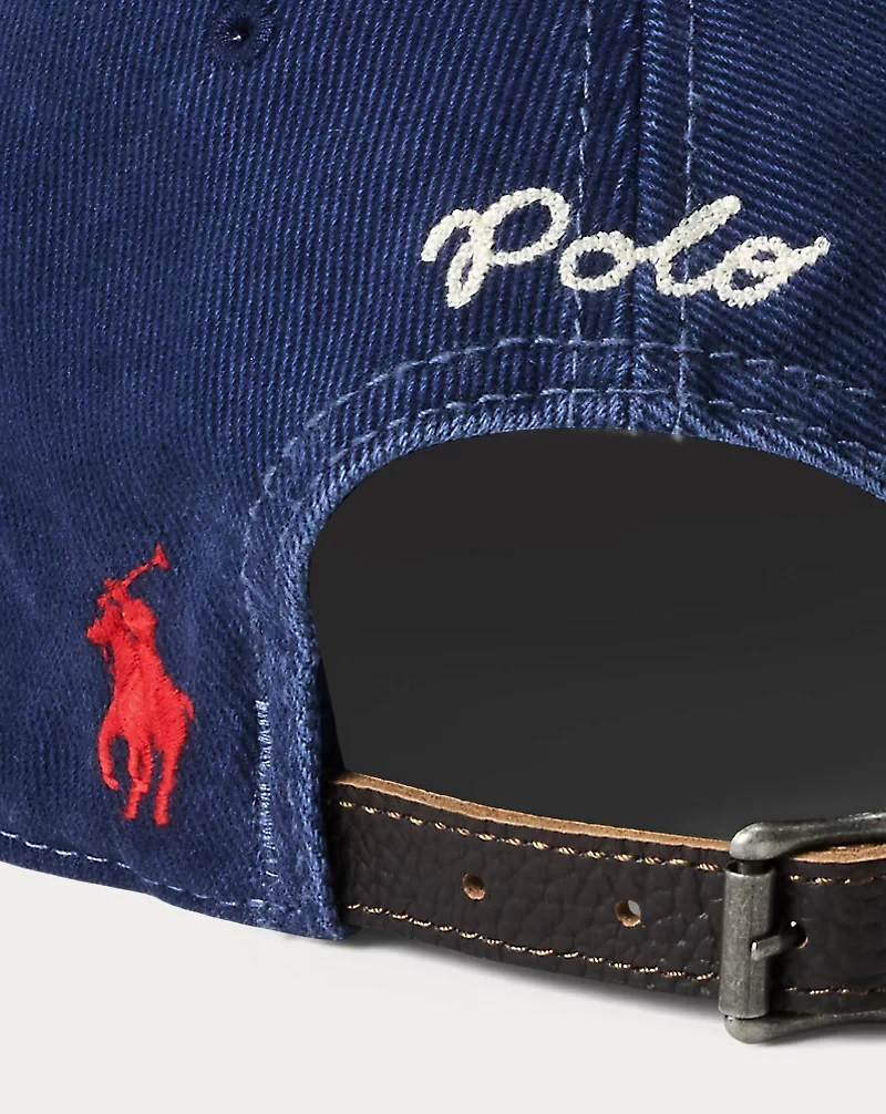 Logo Washed Twill Ball Cap