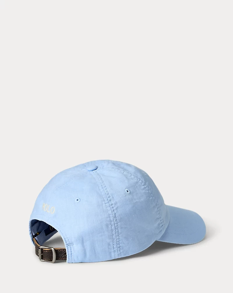 Linen Ball Cap