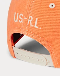 Felt-Patch Twill Ball Cap