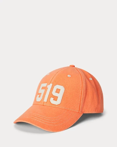 Felt-Patch Twill Ball Cap