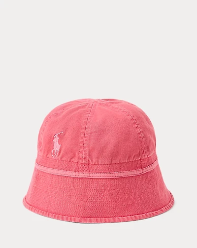Garment-Dyed Twill Bucket Hat