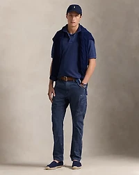 Slim Fit Garment-Dyed Twill Cargo Pant